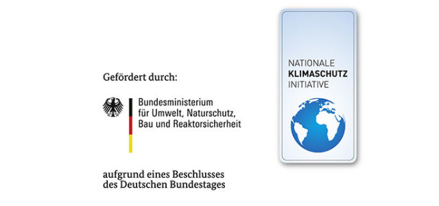 Logo der Nationalen Klimaschutzinitiative in Kombination mit dem Logo des Bundesministeriums für Umwelt, Naturschutz, Bau und Reaktorsicherheit
