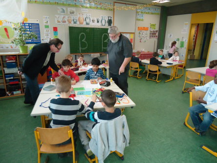 Bei der Hospitation in der Klasse© Stadt Kaiserslautern