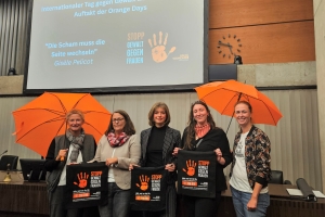 Die Eröffnungsveranstaltung der Orange Days 2025