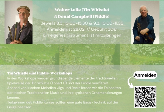 Workshop Irish Music