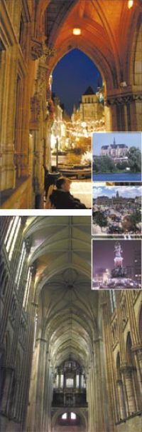 Collage Stadtansichten Saint-Quentin 