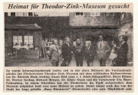 Der Zeitungsartikel trägt den Titel 