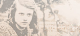 Ein stark verblichenes Foto einer Frau und eines Manns.