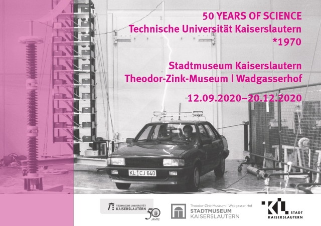 Ein Auto in einer Halle © Stadtmuseum Kaiserslautern