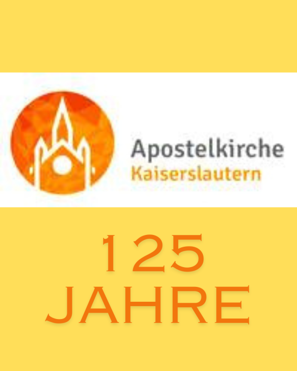 Logo 125 jahre Apostelkirche