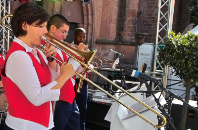 Musiker auf Swinging Lautern