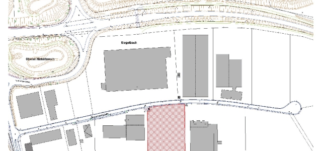 Lageplan Industriegebiet Nord