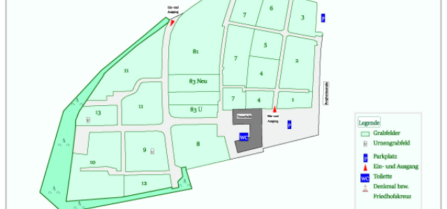 Karte Friedhof Hohenecken