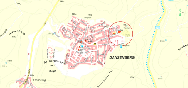 Dansenberg Lage
