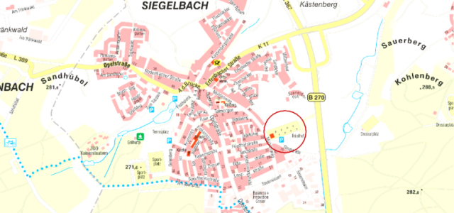 Lage Siegelbach
