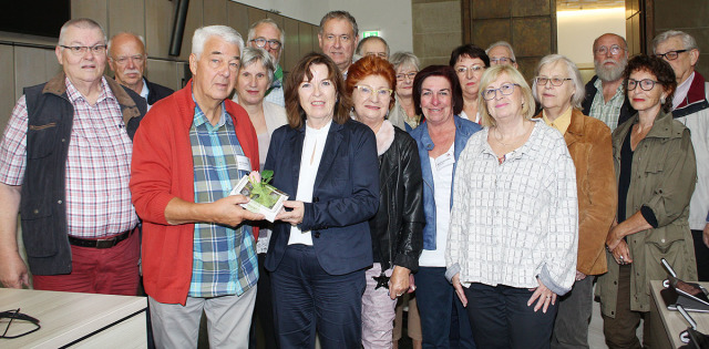 Seniorenbeiräte der Städte Trier und Kaiserslautern mit der Trierer Bürgermeisterin Elvira Garbes