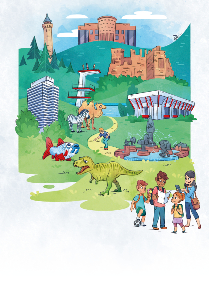 Cover des Programmhefts Sommerferienprogramm © blickgerecht