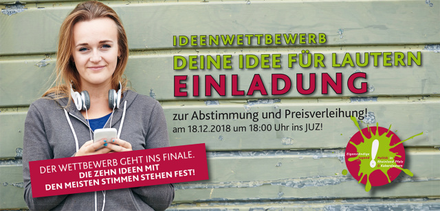 Jugendliche mit Smart- und Headphone © Stadt Kaiserslautern
