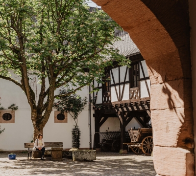 Blick in den Innenhof des Stadtmuseums