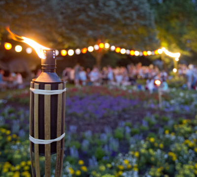Gartenparty auf der Gartenschau