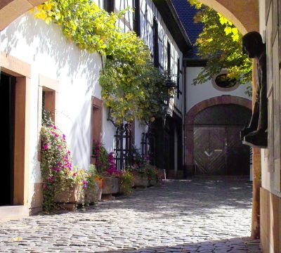 © Stadt Kaiserslautern Blick in den Innenhof des Theodor-Zink-Museums