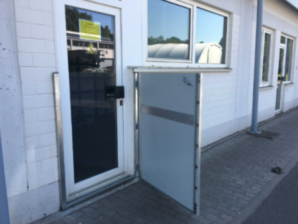 Schutzmaßnahmen am der ZKA Kaiserslautern