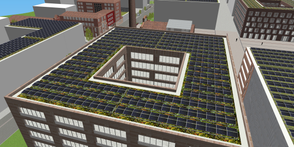 3D Modell des Pfaff Areals Kaiserslautern