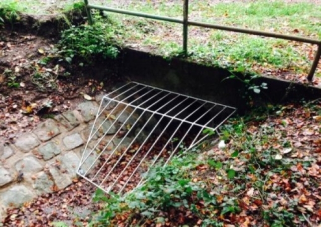 Optimierung von Fließwegen durch Einsatz von Rechen zum Hochwasserschutz © Stadt Kaiserslautern