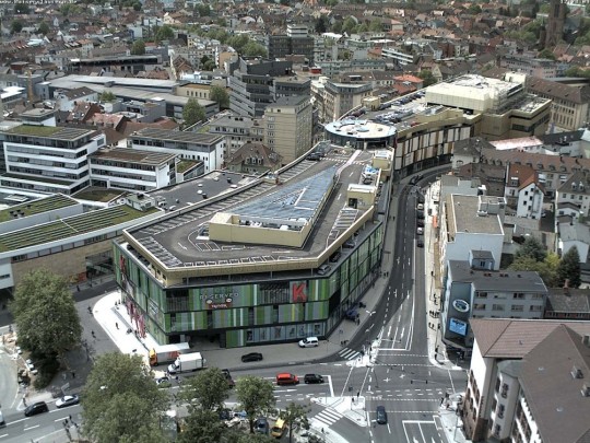 Eine Draufsicht auf das K in Lautern. © Stadt Kaiserslautern