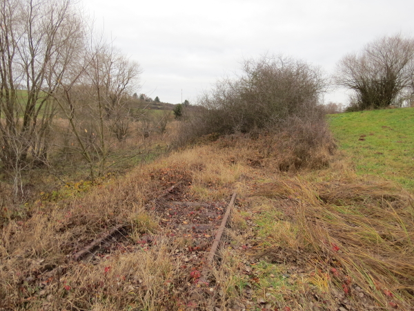 Teilstück der Bahnbahn-Bahntrasse